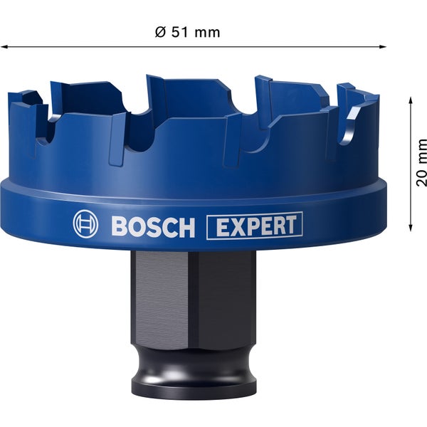 Bosch Expert Sheet Metal Lochsäge 51 x 40 mm - 2608900500