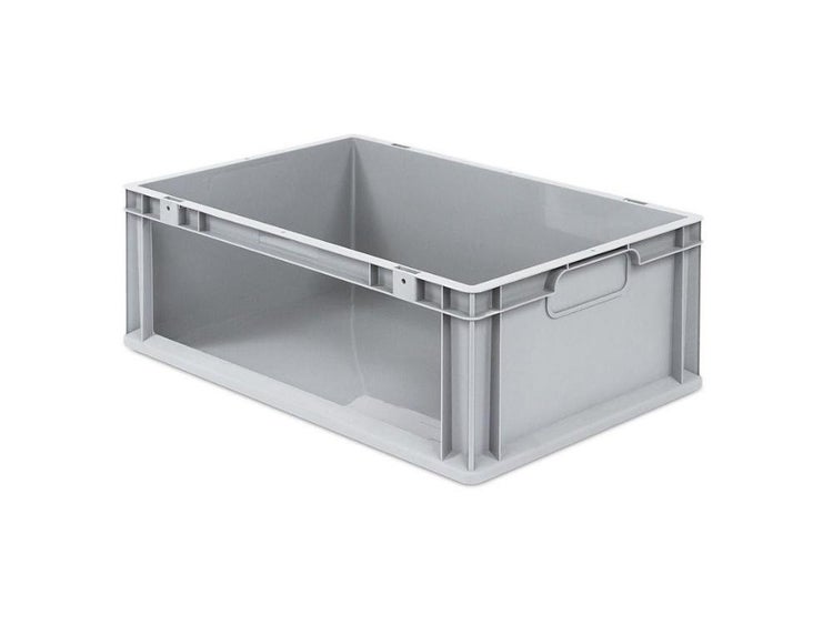 PROREGAL SuperSparSet 4x Eurobox NextGen Store HxBxT 22 x 40 x 60 cm 44 Liter Seite Offen Eurobehälter Transportbox
