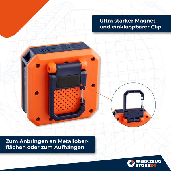 Werkstattwagen mit Lochwand und Rollen