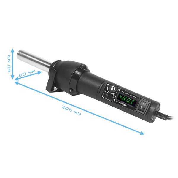 Lötstation Heißluftgebläse HLG-480 ST mit 700 W und 100-480°C Lötgerät
