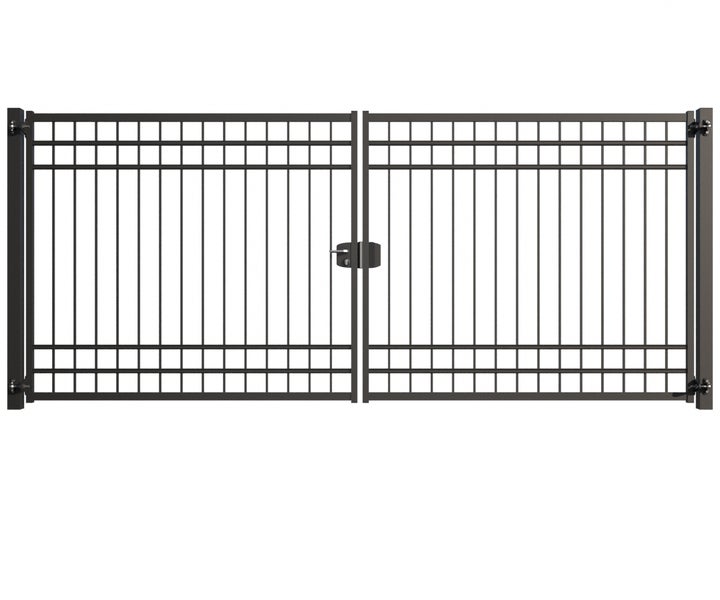 Doppelflügeltor aus Metall