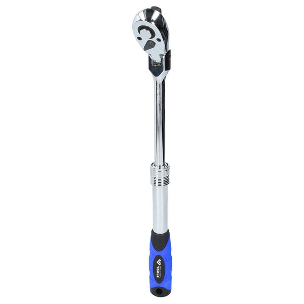 BRILLIANT TOOLS 1/2 Teleskop-Umschaltknarre mit flexibelem Kopf - BT022993