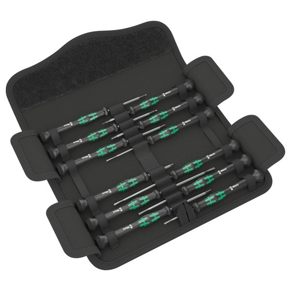 Wera Kraftform Micro 12 Universal 1 Elektroniker-Schraubendrehersatz - 073675