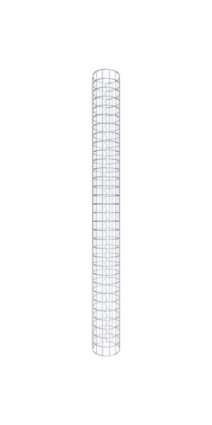 Gabionensäule Durchmesser 22 cm MW 5 x 5 cm rund - Höhe: 160 cm