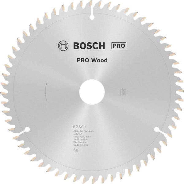 Bosch Pro Kreissägeblatt für Holz