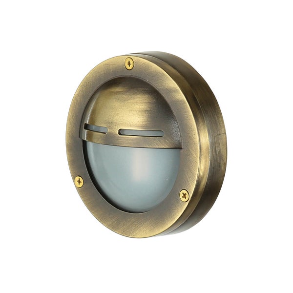 Runde Wandleuchte für den Außenbereich