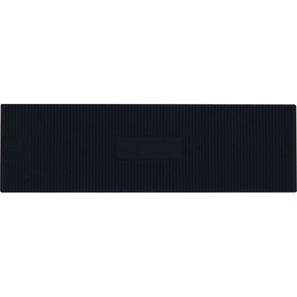 Triuso Unterlegplättchen 100x30x6mm schwarz Kunststoff - 25 Stück je Verpackungseinheit