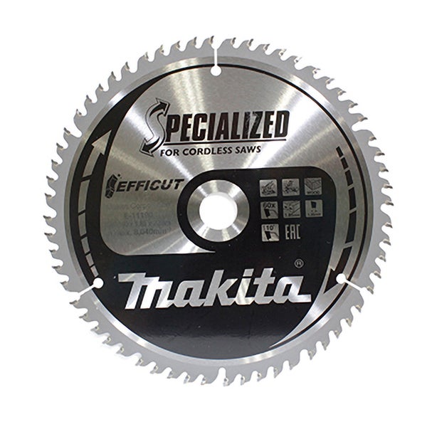 Makita EFFICUT Sägeblatt Holz 190 x 20 x 60Z - E-11190