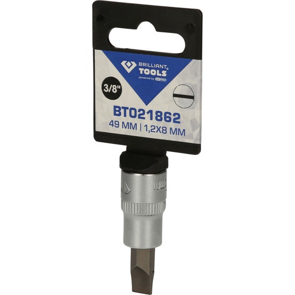 BRILLIANT TOOLS 3/8 Schlitz Bit-Stecknuss 2 x 8 mm - BT021862