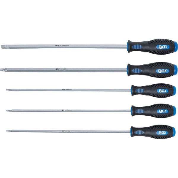 BGS T-Griff-Innensechskantschlüssel, 10 Millimeter, 200 Millimeter Länge