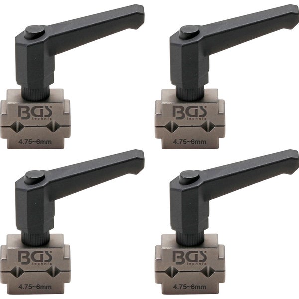 BGS Bremsleitungsklemmen-Satz 4,75 mm (3/16) 4tlg. - 9533-1