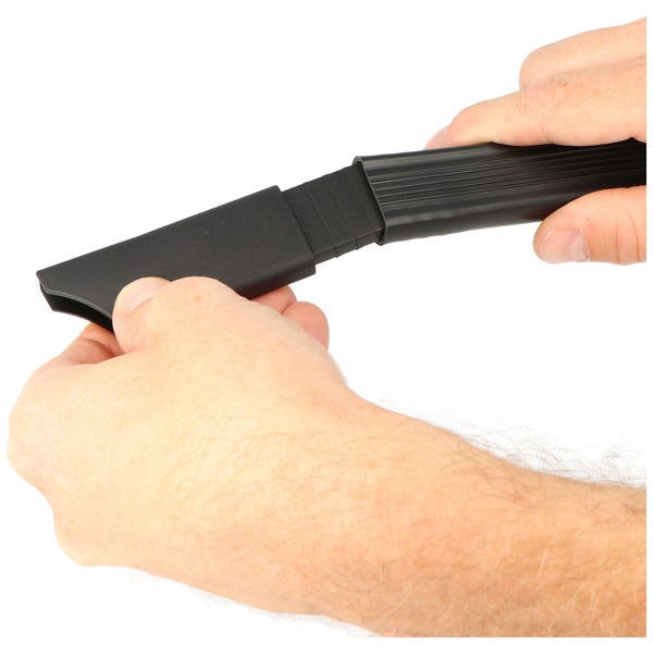 AccuCell Fugendüse universal flexibel 73cm extra lang abnehmbare Bürste für Staubsauger mit 32mm Rundanschluss z.B. Miele, Bosch, Kärcher