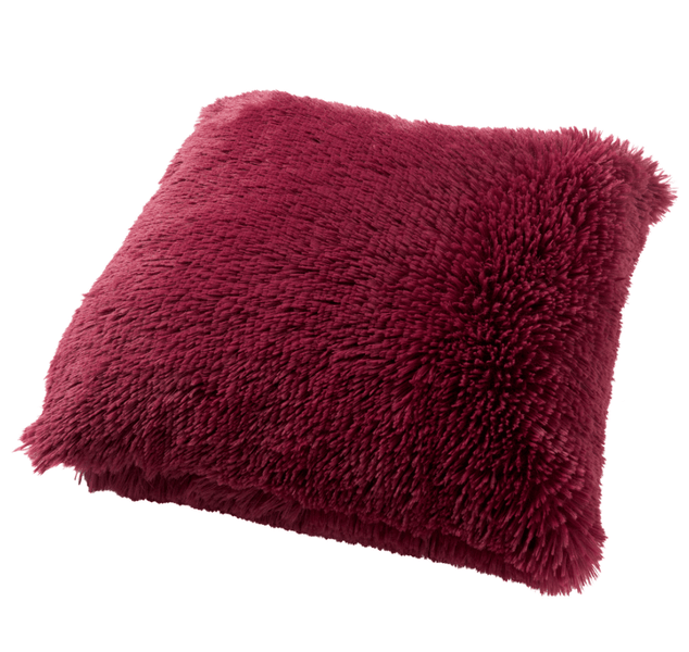 Fluffy Kissenbezug - Fluffy 60x60 cm, Rot