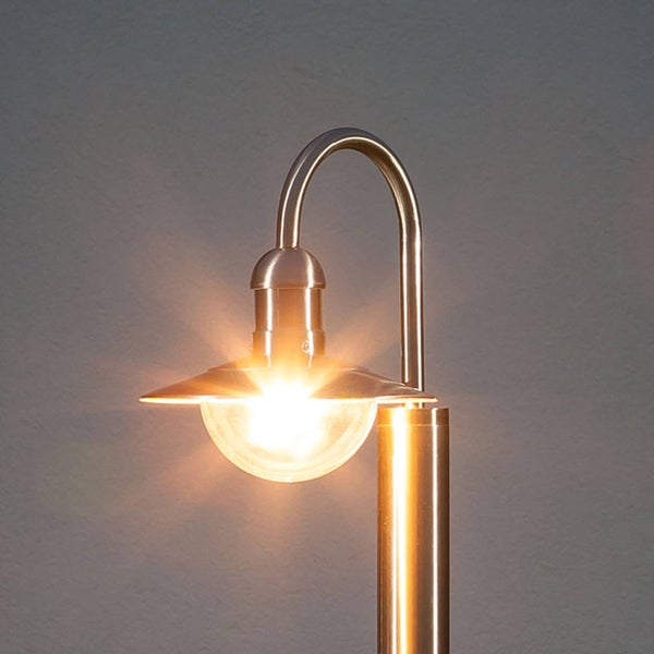 Lindby Damion (spritzwassergeschützt (Modern) in Alu aus Edelstahl (1 flammig, E27)