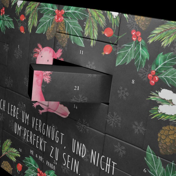 Mr. & Mrs. Panda Befüllbarer Adventskalender Axolotl null - Schwarz