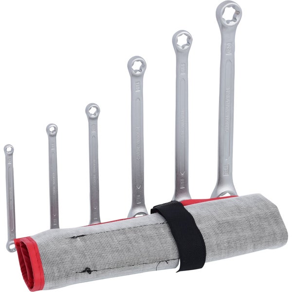 Ringmaulschlüssel Satz mit Rollentasche