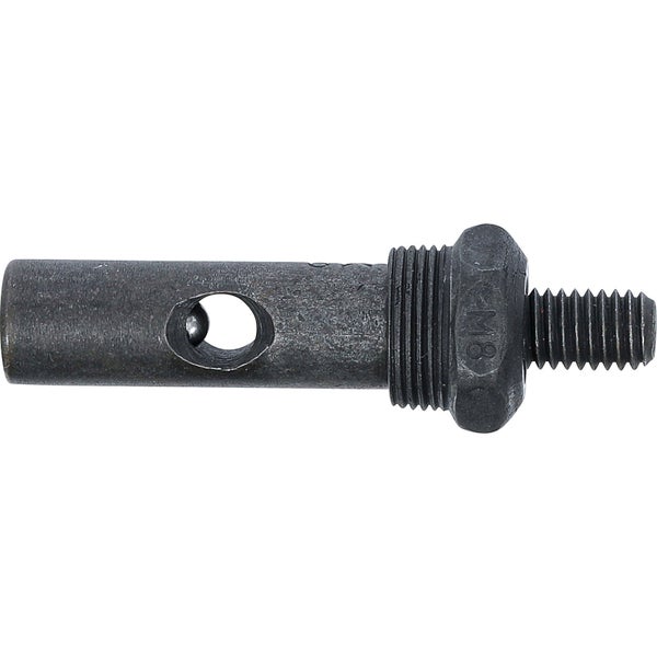 Metallischer Bolzen mit Gewinde