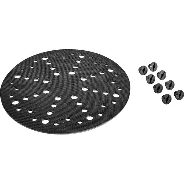 Schleifteller mit Befestigungsstiften für Schleifmaschine