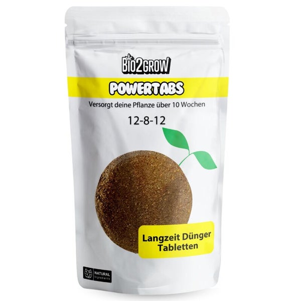Bio2Grow PowerTabs Langzeit Dünger Tabletten Packung