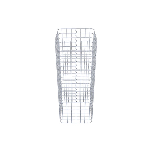 Gabionensäule 42 x 42 cm MW 5 x 5 cm eckig - Höhe: 1,00 m