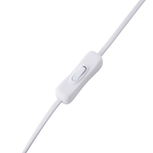 Lucande Tischlampe Arvadon (Modern) in Creme aus Metall (1 flammig, E14) - Tischleuchte Schreibtischlampe Nachttischlampe Wohnzimmerleuchte