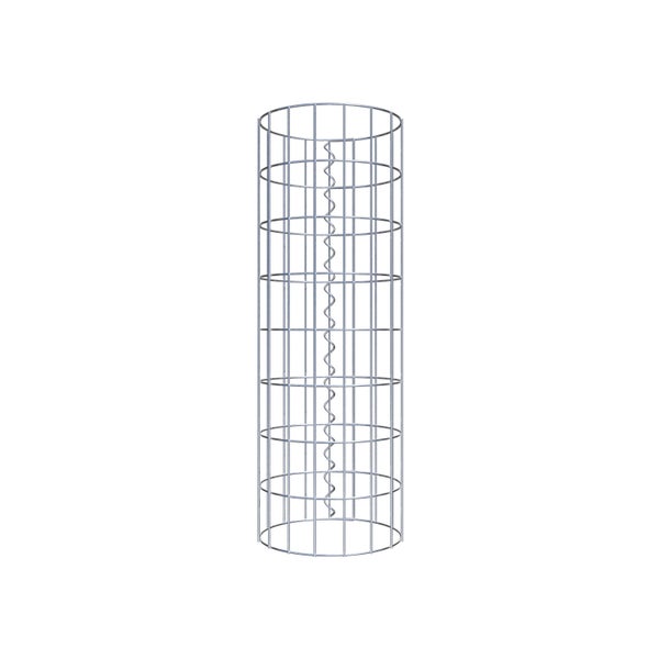 Gabionensäule Durchmesser 27 cm, MW 5 x 10 cm rund - Höhe: 0,80 m