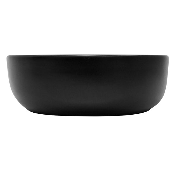 ML-Design Waschbecken aus Keramik in Schwarz matt 600 x 425 x 145 mm mit Ablaufgarnitur, Ovale Aufsatzwaschbecken, Moderne Waschtisch, Waschschale Waschplatz Handwaschbecken, für Badezimmer/Gäste-WC
