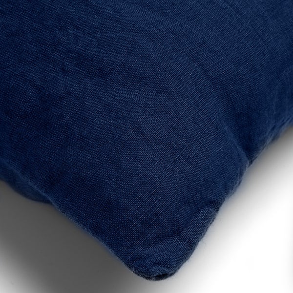 Linn Kissenbezug - Unifarben 45x45 cm, Blau