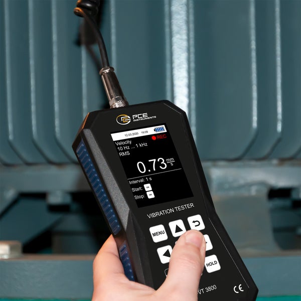 PCE Instruments Schwingungsmessgerät PCE-VT 3800 ±2 % mit Datenlogger