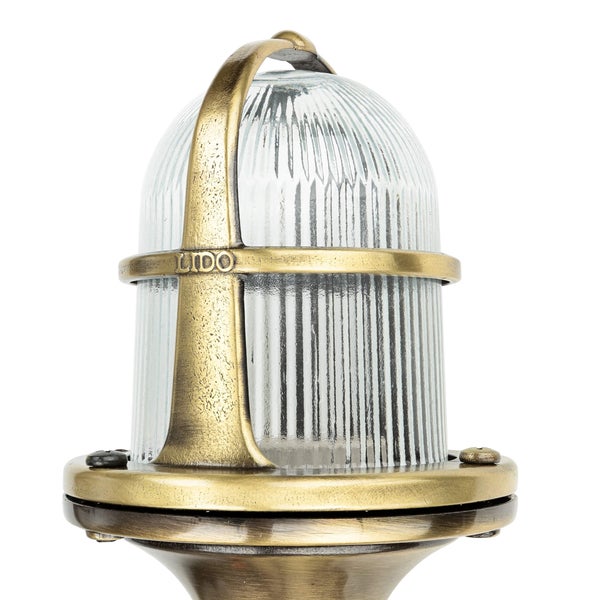 Lido Außenleuchte aus Glas und Metall