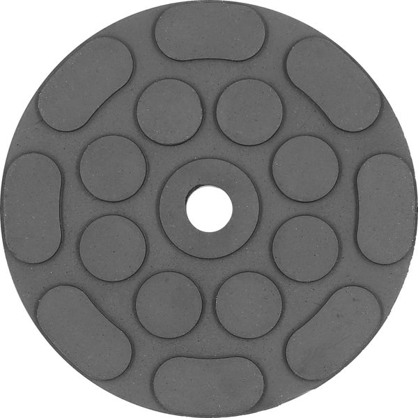 Schleifpad mit runder Form und Öffnung in der Mitte