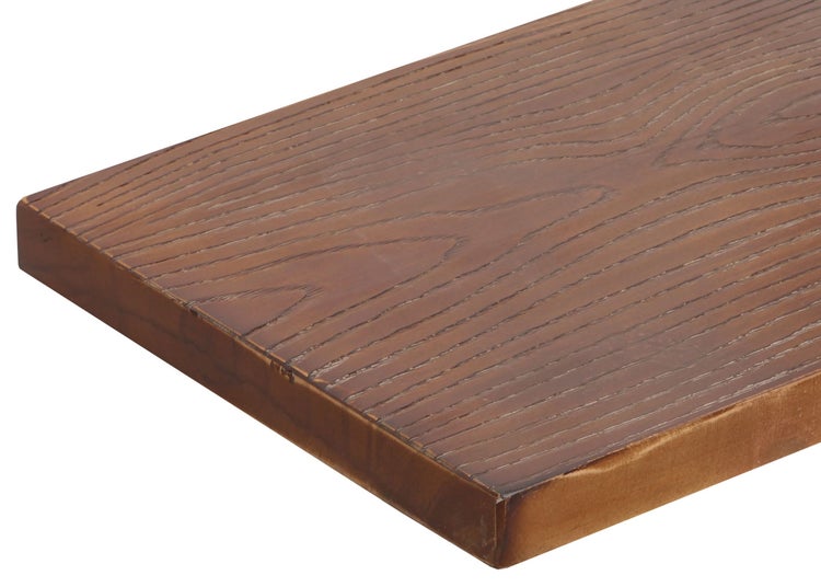 Holzregalbrett mit Maserung