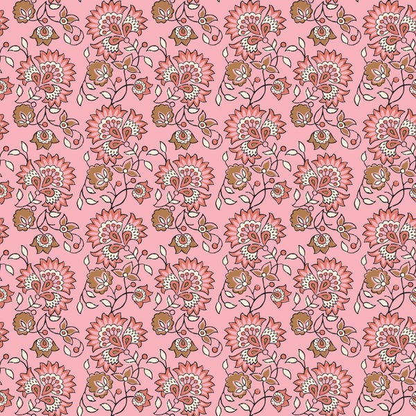 Blumenmuster-Design mit floralen Elementen