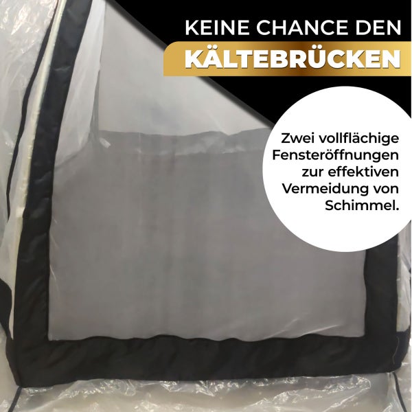 Überwinterungszelt Tropical Island Breeze L für Pflanzen H 200 x Ø 240 cm