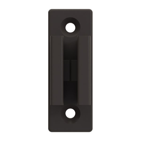 Geiger Kurbelhalter | für 12-17 mm Kurbeln | Wandabstand 25 mm | Kunststoff | braun