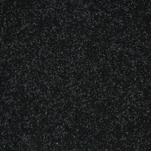 Teppichfliesen aus Nadelfilz selbstliegend Nadelvlies Teppich Fliesen in 50x50 cm ideal als Messeteppich Schatex Teppichbodenfliesen schwarz