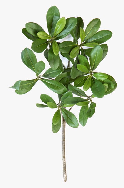 Künstliche Skabiose mit violetten Blüten, grünen Blättern und braunem Stiel für die Innendekoration.