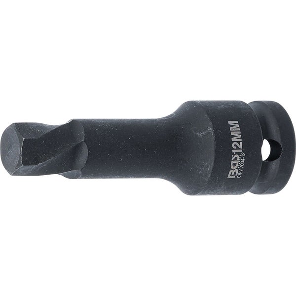 BGS Schraubenausdreher Antrieb Innenvierkant 12,5 mm (1/2) für defekten Innensechskant 12 mm - 7004-12