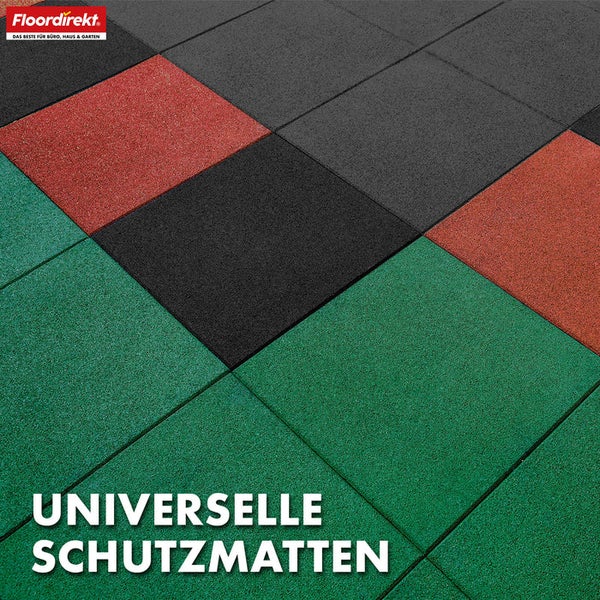 Verschiedenfarbige, universelle Schutzmatten aus Gummi