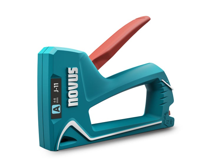 Novus Tools Handtacker J-11, 4-8 mm Typ A, Hobby-Tacker geeignet für Feindrahtklammern 030-0471