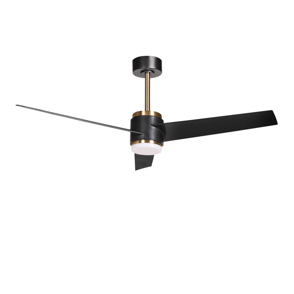 Deckenventilator mit Beleuchtung und drei Rotorblättern