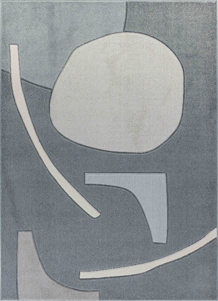 Teppich Skandi Blau/Grau 120x170 cm