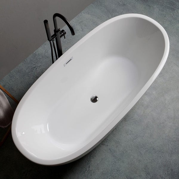 Weiße  Freistehende Badewanne | Cassiopea