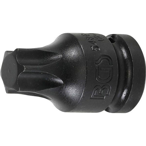 BGS Kraft-Bit-Einsatz Antrieb Innenvierkant 12,5 mm (1/2) T-Profil (für Torx) T70 - 5486-T70