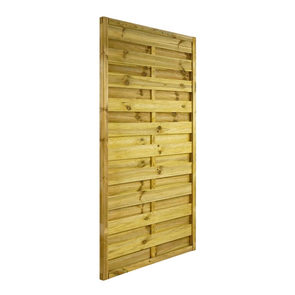 Holzzaun-Element für den Garten