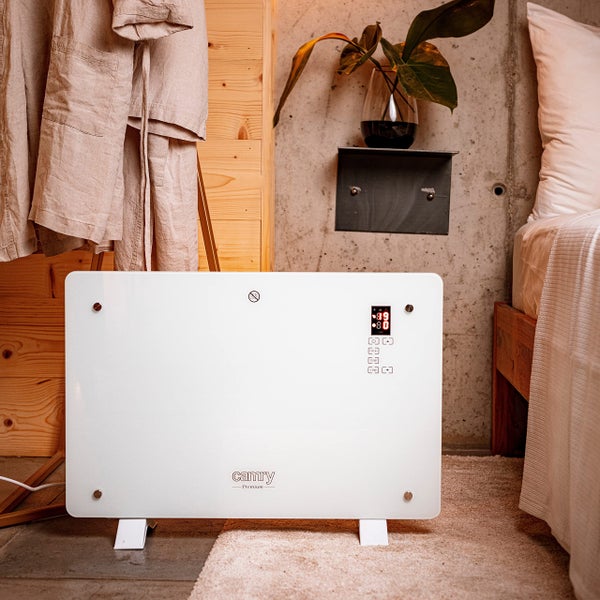 JUNG Camry Konvektor elektrische Heizung mit FB 1500W Heizlüfter mobil Heizgerät