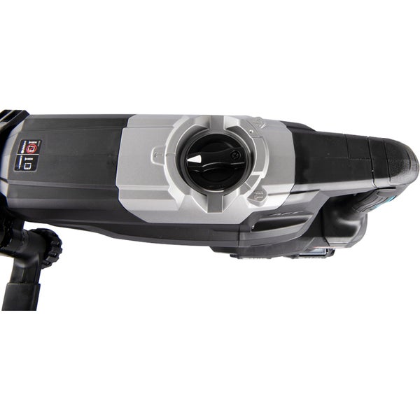 Bohrmaschine in Grau und Schwarz