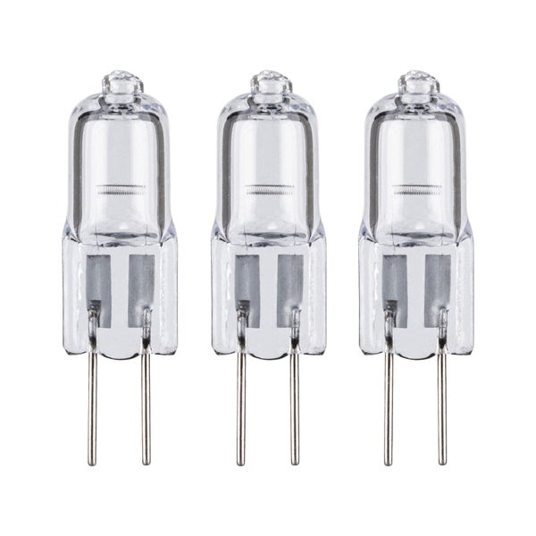 Set Halogen Stiftsockel Backofen G4 G4 12V 3x100lm 3x10W 2700K dimmbar Klar