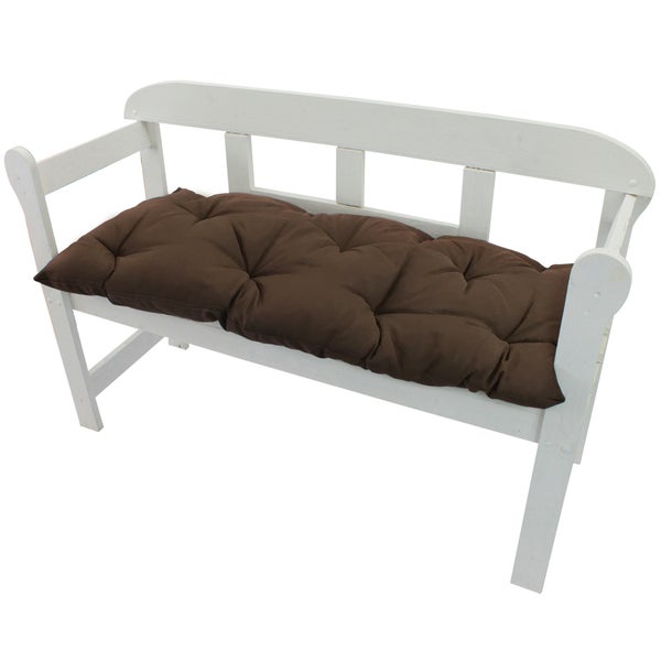 NYVI Bankauflage für Gartenbänke 140x45 cm Braun