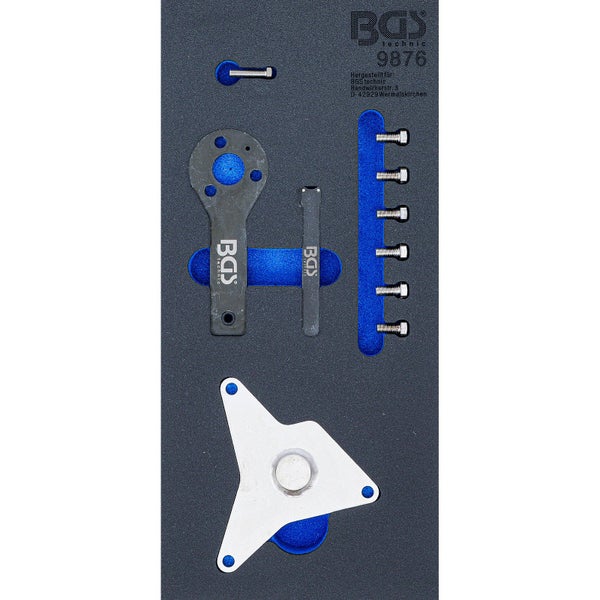 BGS Werkstattwageneinlage 1/3: Motor-Einstellwerkzeug-Satz für Alfa Romeo / Fiat 1.4 MultiAir - 9876